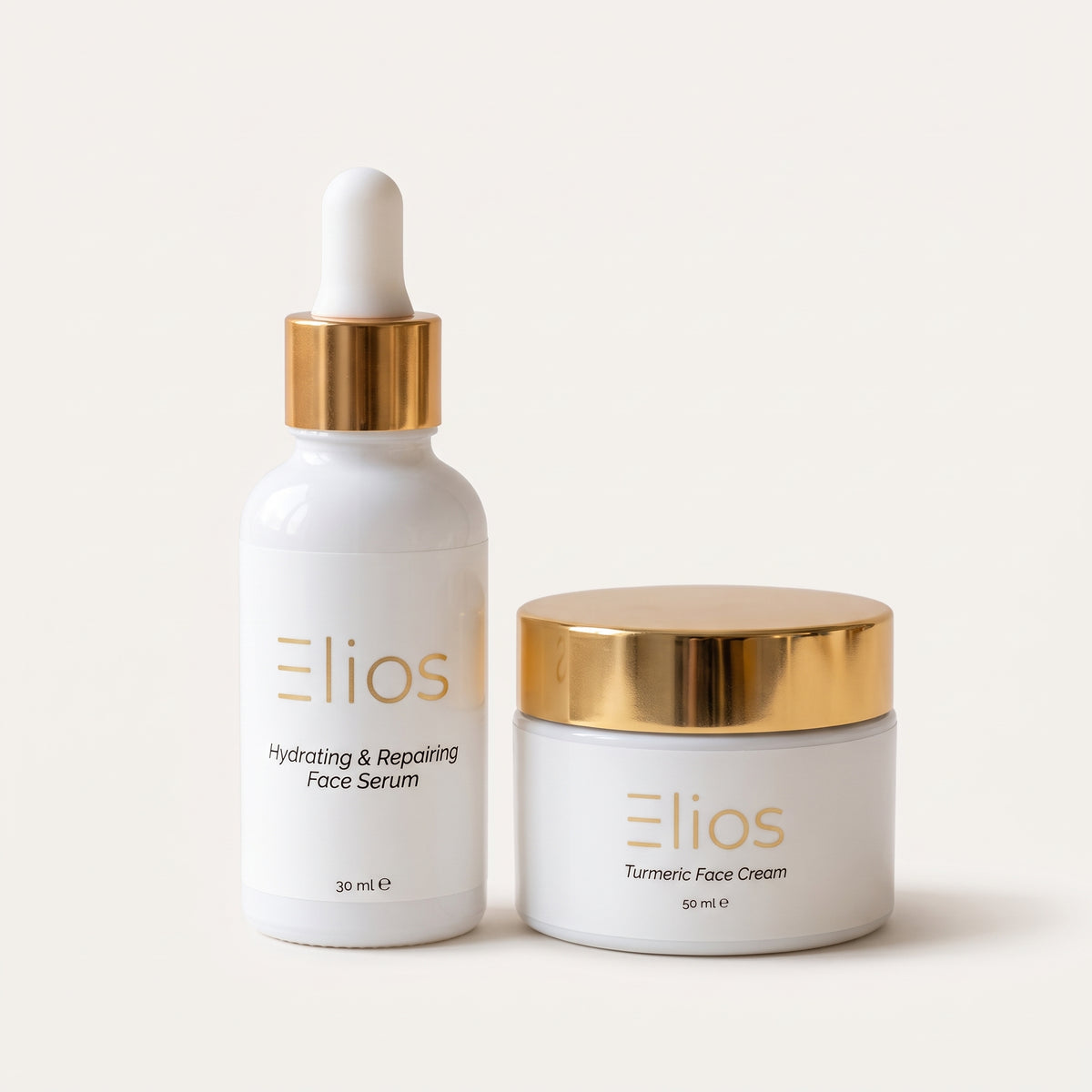 Elios Winter Hydration Kit – Hydrating Serum & Turmeric Face Cream